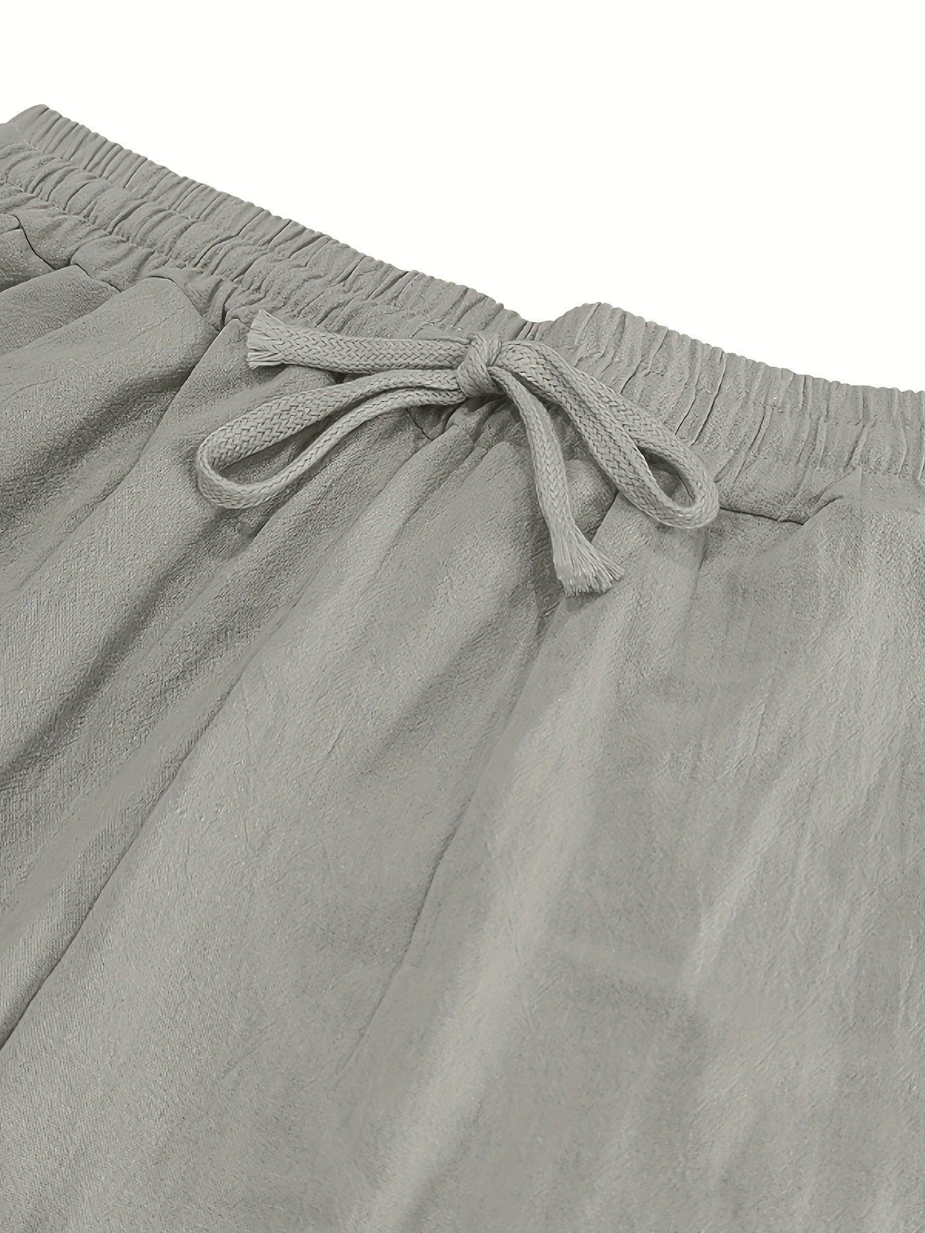 Summer Linen Shirt & Shorts Set Breathable