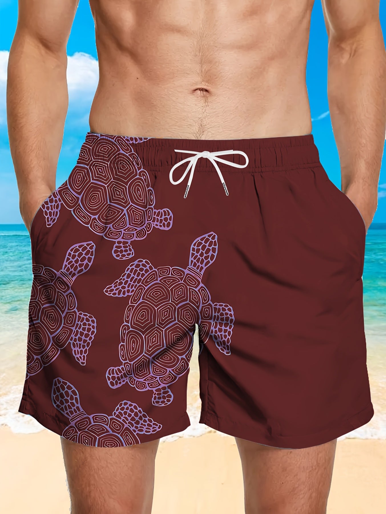 Cool Wind Men's Beach Shorts