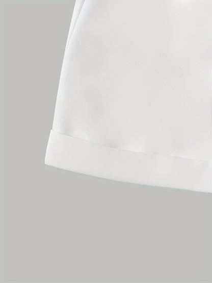 Elegant Office Shorts Set