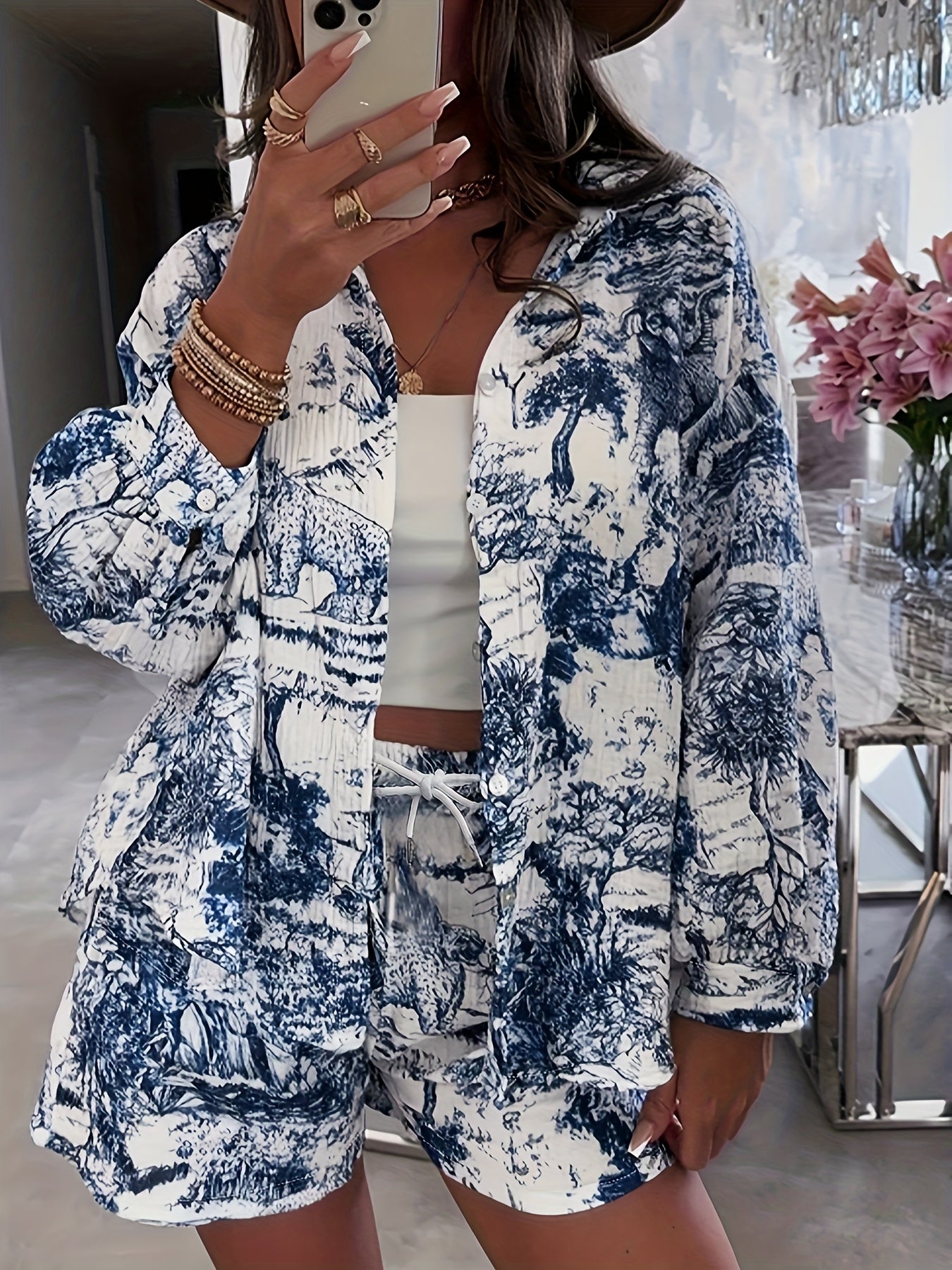 Dior print Set - Shellss