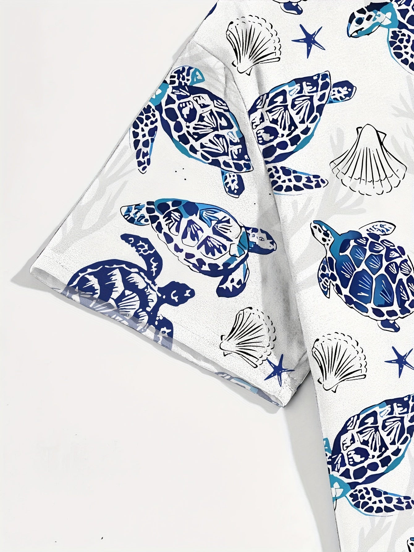 Men's Hawaiian Beach Shirt - Shellss