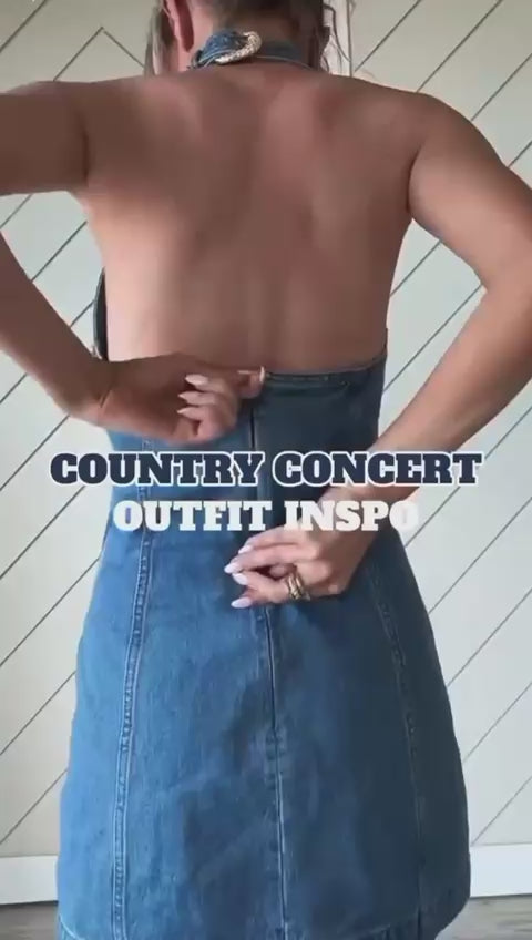 Denim Top Brand Mini